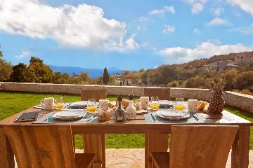 Holiday house with sea view in Mali Kosi