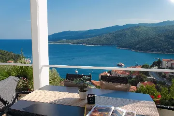 Rabac 2-Bedroom Apartment with Sea-View Terrace