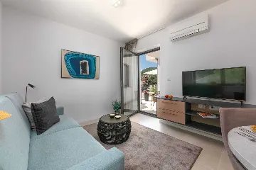 Rabac Apartment with Sea View for 2 Guests