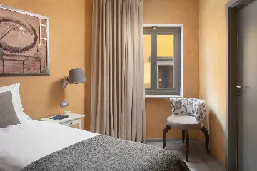 Queen Room in Historic Labin Town for 2 Guests