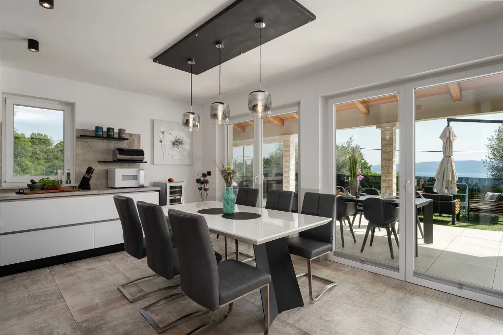 3-Bedroom Sea-View Villa with Private Pool in Drenje