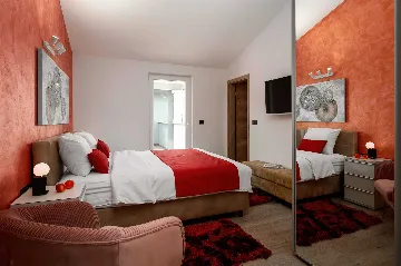 3-Bedroom Sea-View Villa with Private Pool in Drenje