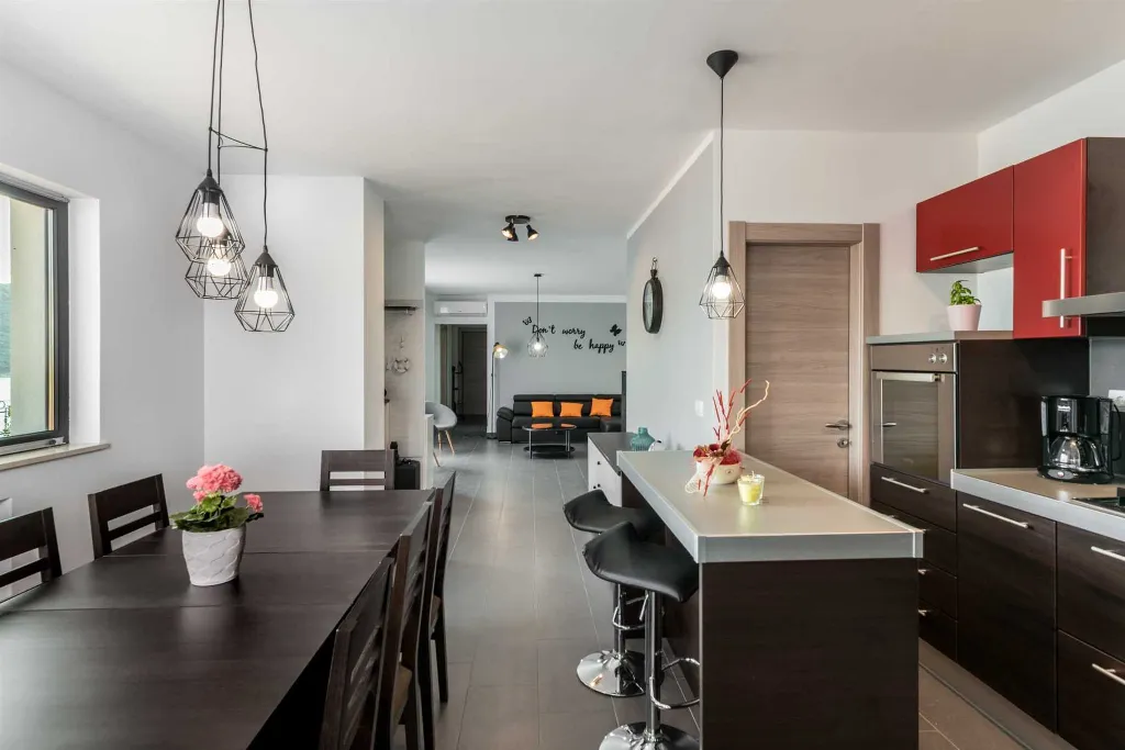 Holiday House in Trget with Private Pool & Sea Views