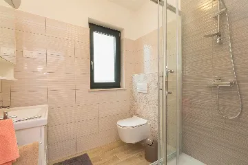 Holiday House in Trget with Private Pool & Sea Views