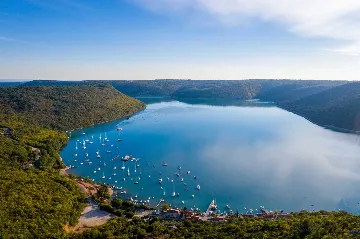 Holiday House in Trget with Private Pool & Sea Views