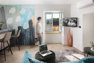 1-Bedroom Apartment in Labin for Up to 2 Guests