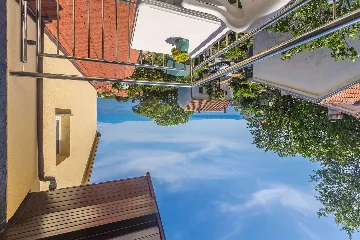 Njivice Apartment for 4 Guests with Sea-View Balcony