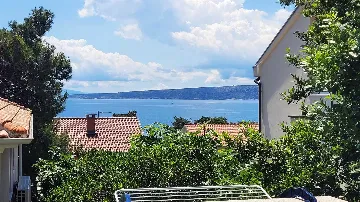 Apartment in Krk with Sea View for 4 Guests