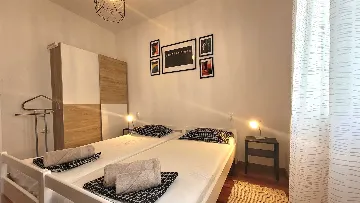 Apartment in Krk with Sea View for 4 Guests