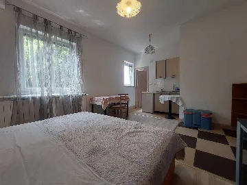 Air-Conditioned Room with Private Entrance in Njivice