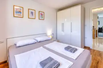 2-Bedroom Apartment in Njivice with Sea View