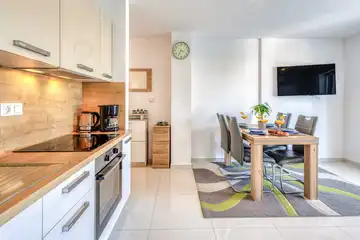 2-Bedroom Apartment in Njivice with Sea View