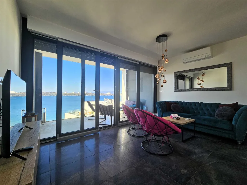 Apartment in Omišalj with Sea-View Balconies