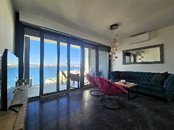 Apartment in Omišalj with Sea-View Balconies