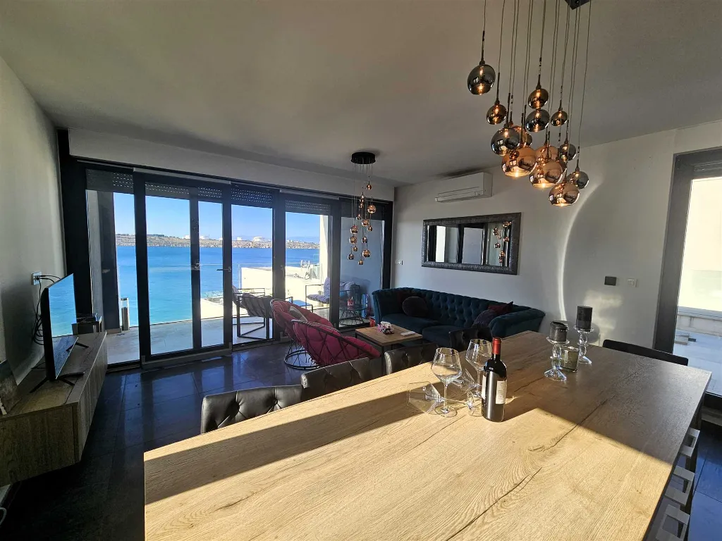 Apartment in Omišalj with Sea-View Balconies