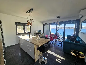 Apartment in Omišalj with Sea-View Balconies