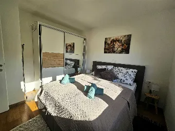 Apartment in Omišalj with Sea-View Balconies