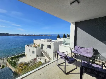 Apartment in Omišalj with Sea-View Balconies