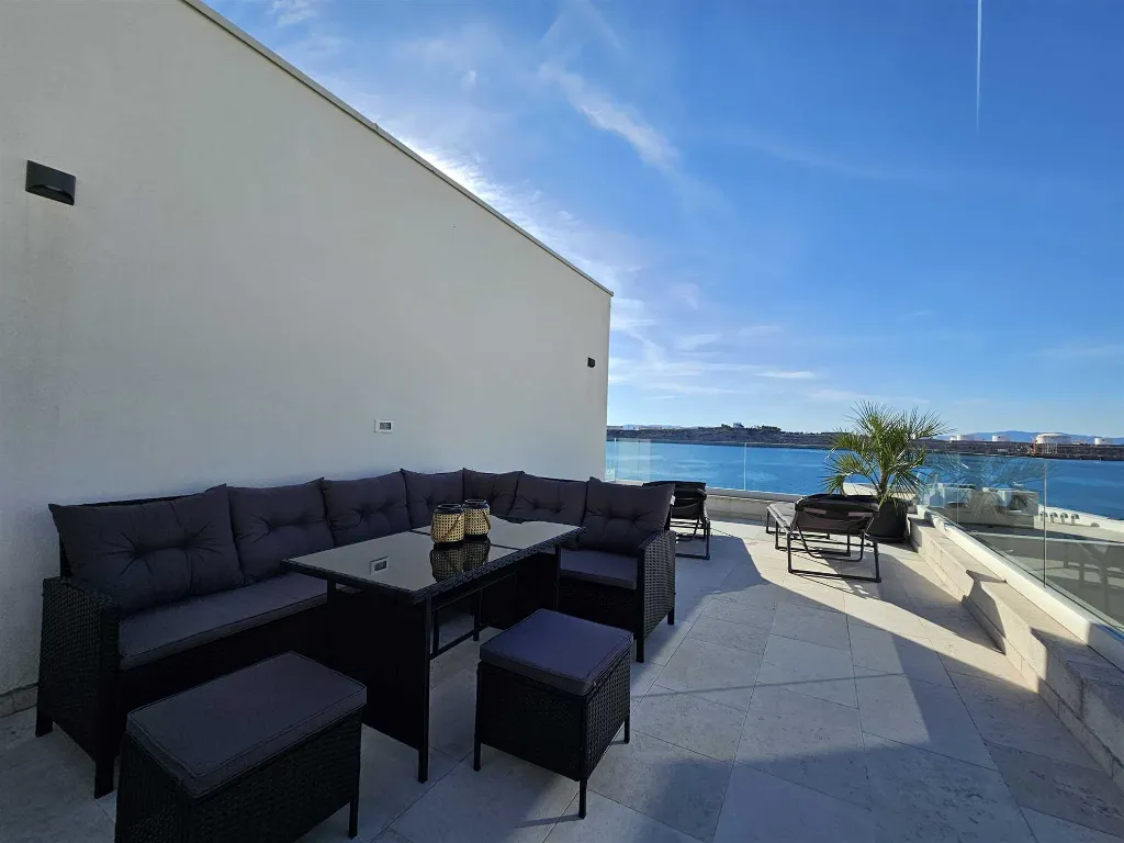 Apartment in Omišalj with Sea-View Balconies