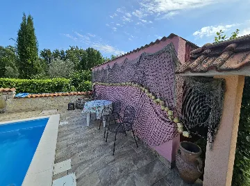 Malinska Holiday House with Saltwater Pool for 4