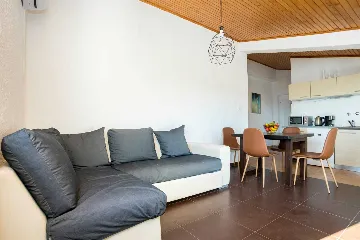 Njivice Apartment with Sea-View Balcony