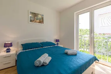 Malinska Apartment with Balcony for 4 Guests