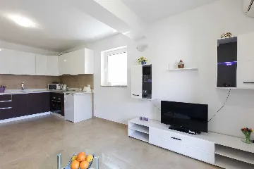 Malinska Apartment with Balcony for 4 Guests