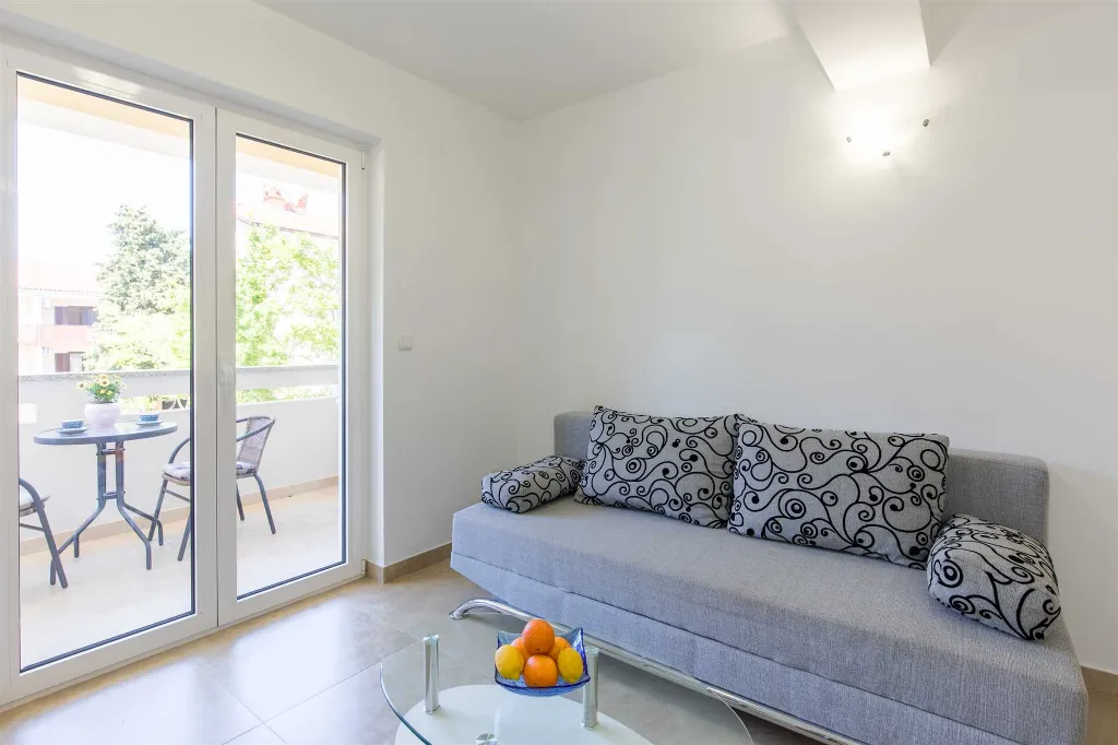 Malinska Apartment with Balcony for 4 Guests
