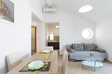 Apartment with Balcony in Malinska for 4 Guests