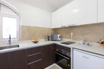 Apartment with Balcony in Malinska for 4 Guests