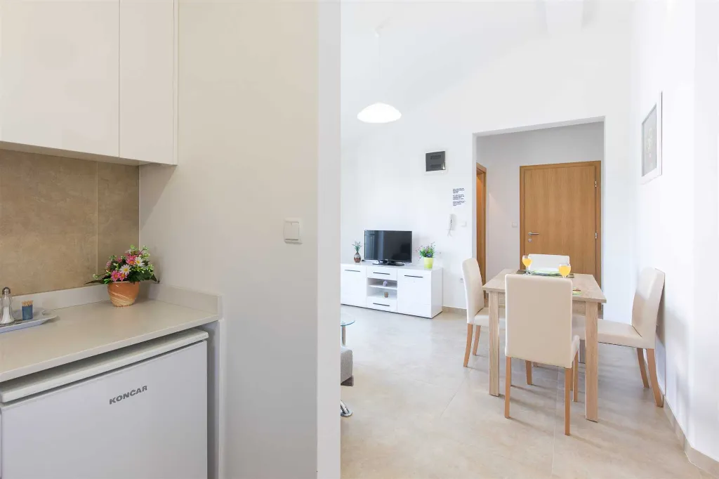 Apartment with Balcony in Malinska for 4 Guests