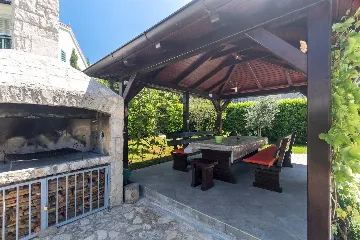 Malinska Villa for Two Families with Private Pool