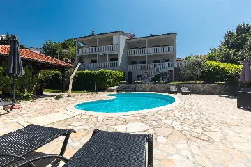 Malinska Villa for Two Families with Private Pool