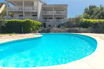 Malinska Villa for Two Families with Private Pool