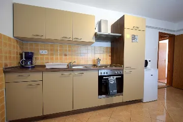 Air-Conditioned Apartment in Krk with Sea-View Balcony