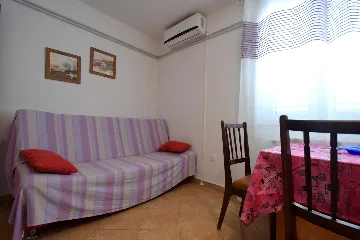 Air-Conditioned Apartment in Krk with Sea-View Balcony
