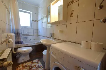 Air-Conditioned Apartment in Krk with Sea-View Balcony