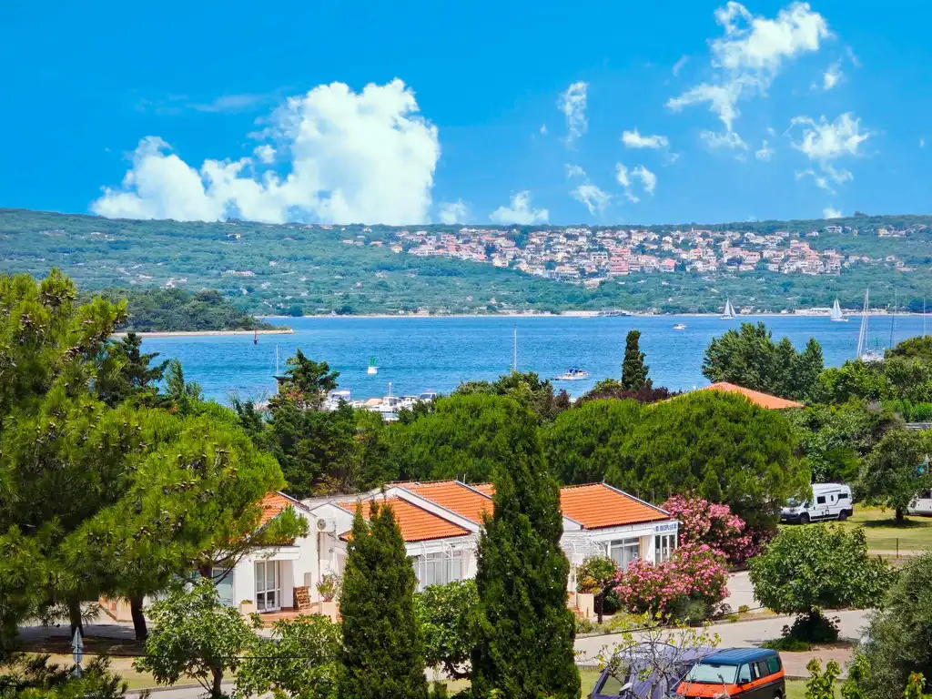 1-Bedroom Apartment for 4 in Punat, Balcony