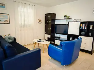 1-Bedroom Apartment for 4 in Punat, Balcony