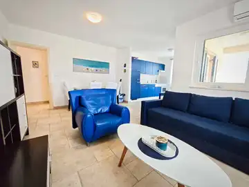 1-Bedroom Apartment for 4 in Punat, Balcony