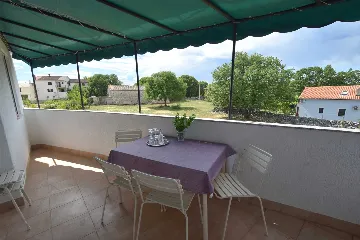 Two-Bedroom Apartment with Balcony in Sveti Anton