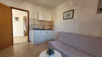 Apartment for 3 Guests with Balconies in Omisalj