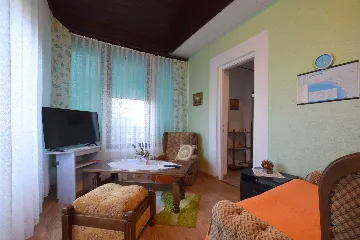 Malinska Apartment with Balcony for Up to 3