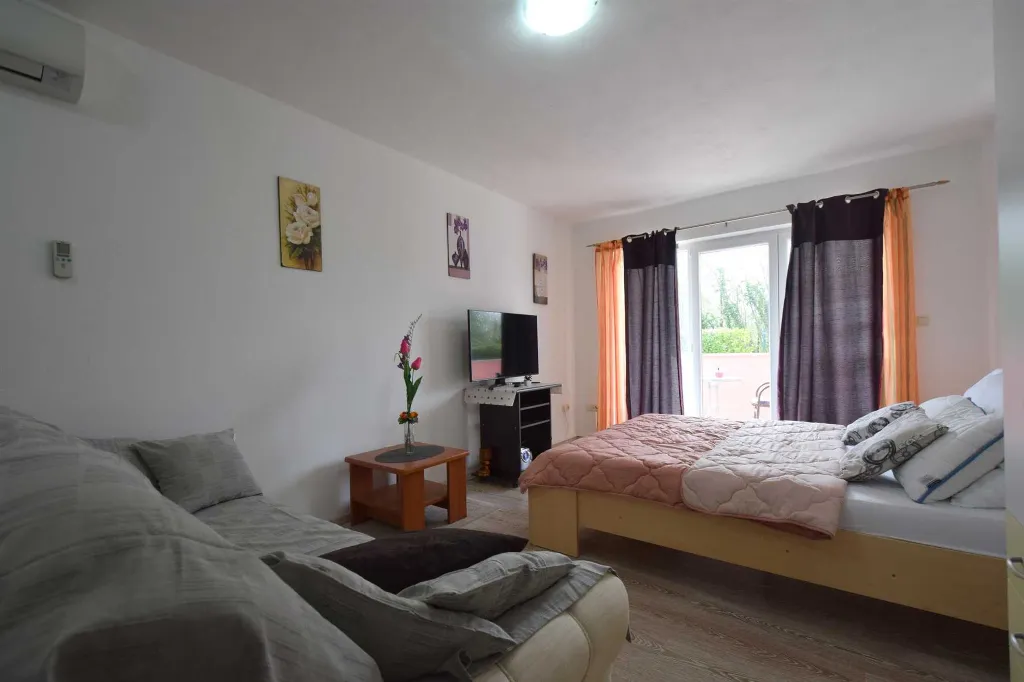 Air-Conditioned Studio Apartment in Rasopasno