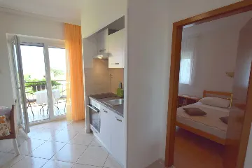 Balcony Apartment for 3 in Malinska