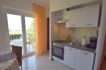 Balcony Apartment for 3 in Malinska