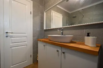 Renovated 1-Bedroom Apartment in Čižići with Sea View