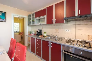 Garden Terrace 2-Bedroom Apartment in Malinska