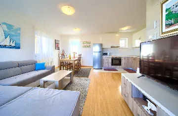 2-Bedroom Apartment with Sea View in Malinska