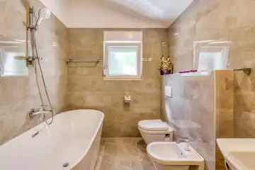 Malinska Holiday House with Jacuzzi Terrace